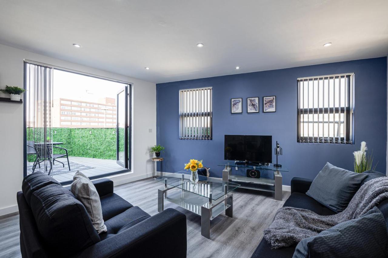 Top Floor Apartment With Private Balcony In Stockport Centre By Hass Haus Екстер'єр фото